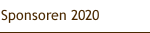 Sponsoren 2020